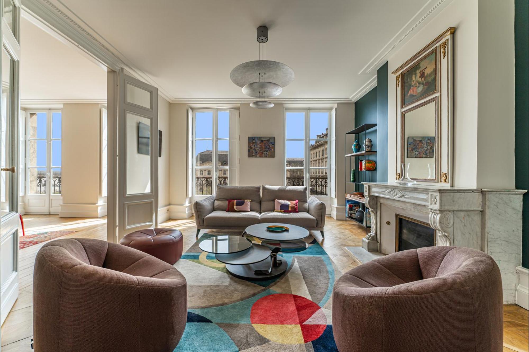 Appartement Luxe Avec Climatisation Parking Vue Exeptionnelle بوردو المظهر الخارجي الصورة